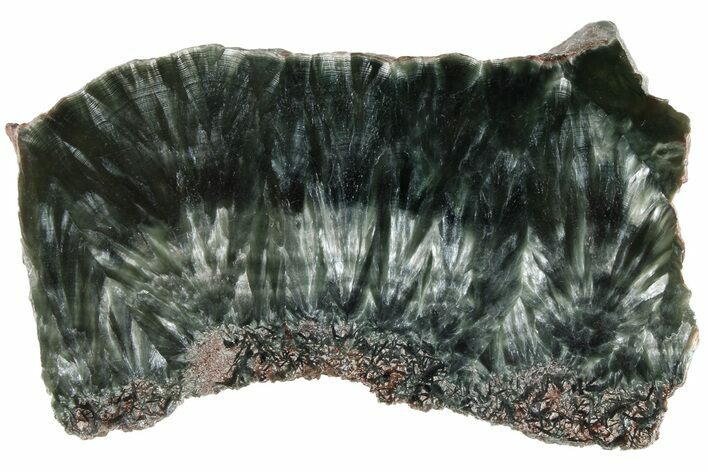 Polished Seraphinite Slab - Siberia #183495